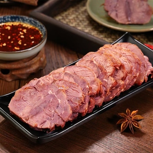 老字号五香牛肉250g 3袋即食新鲜牛前腱酱卤熟牛肉 苏食