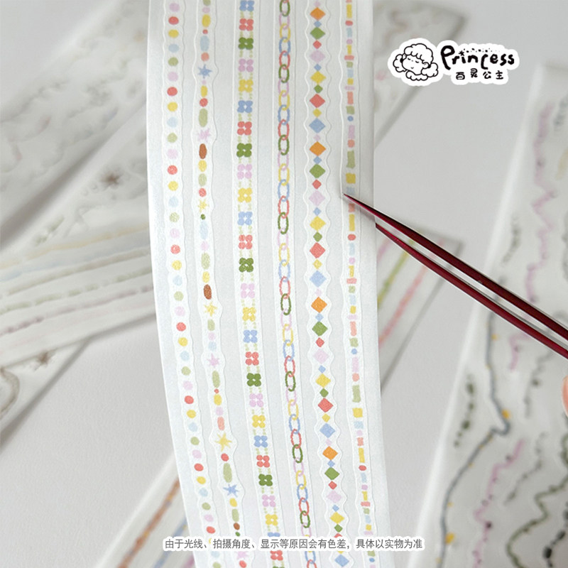 百灵公主手帐胶带【12弹 线条】和纸特油盐系极细拉条手帐素材,文具电教/文化用品/商务用品,其它印刷制品,淘宝优惠券,粉丝福利购,淘宝优惠卷