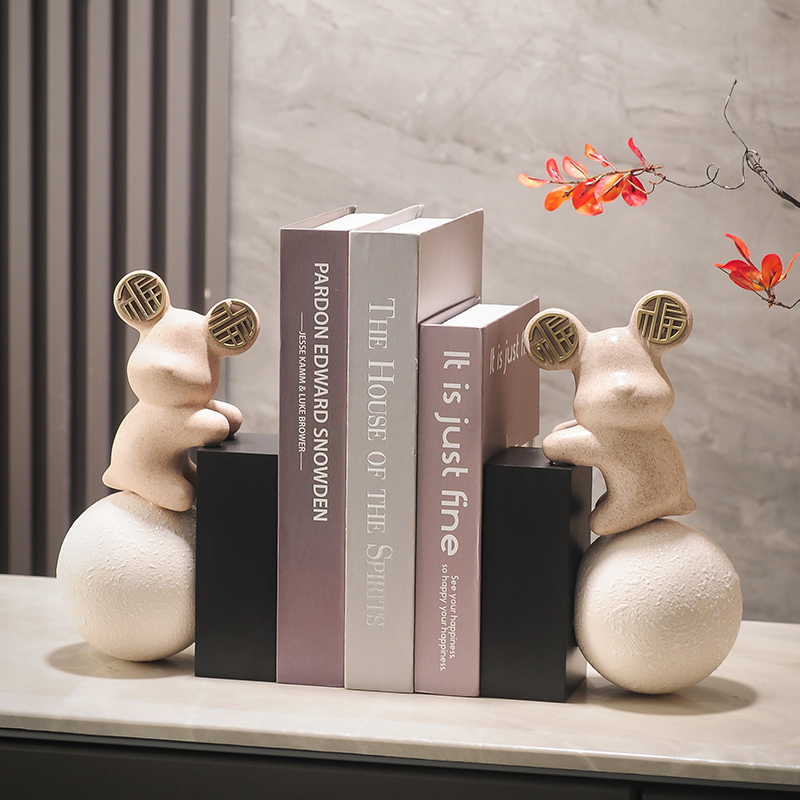 皇林世家家居书挡摆件