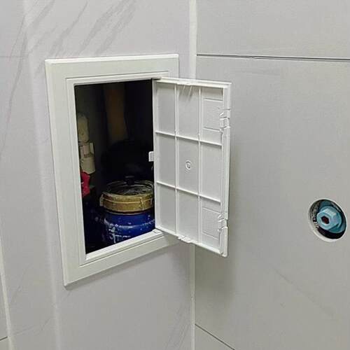 pvc检修口装饰盖卫生间110下水管下水道排水管塑料检查口盖板盖子