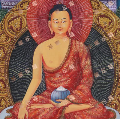 B29佛陀buddha唐卡绘画高清电子图片喷绘临摹素材