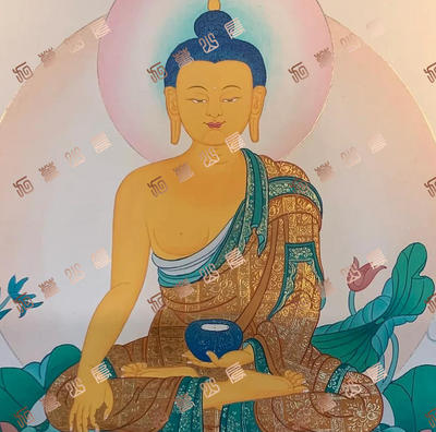 B9佛陀buddha唐卡绘画高清电子图片喷绘临摹素材