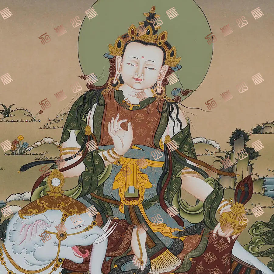 D30菩萨Bodhisattva唐卡绘画高清电子图片喷绘临摹素材