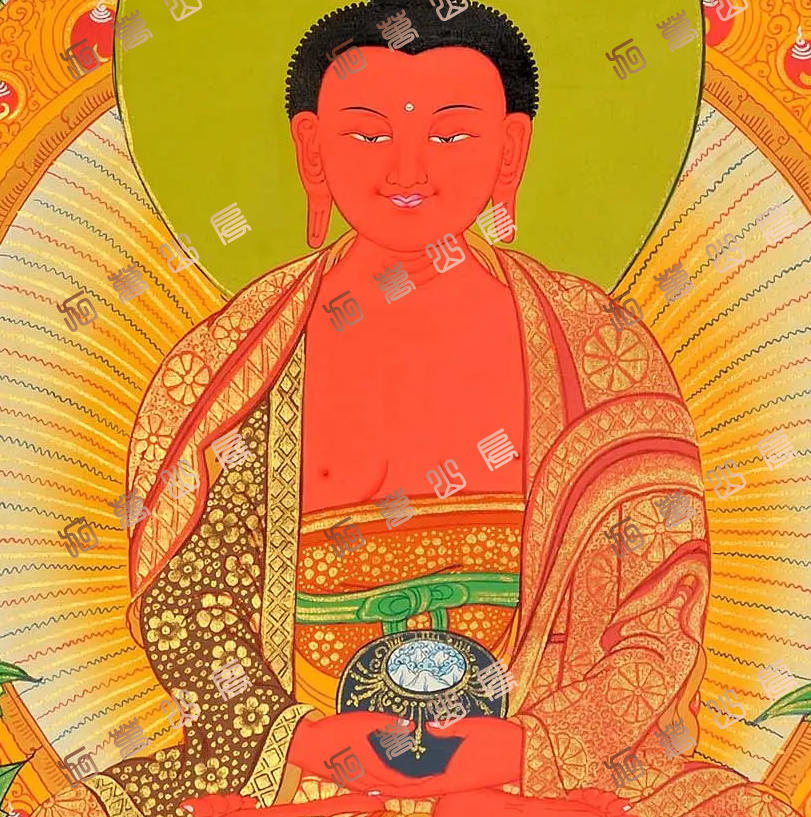 A33佛陀buddha唐卡绘画高清电子图片喷绘临摹素材