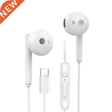 Type C Wired Headphones Music Sport Headset In-Ear Earphone