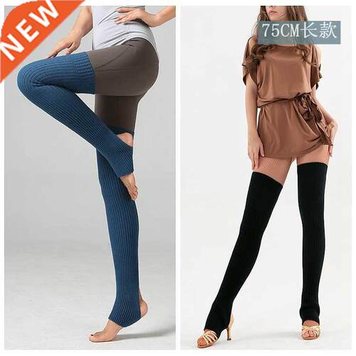 Adult Ballet Socks Yoga Warm Women Stocking 舞蹈瑜伽长袜75CM