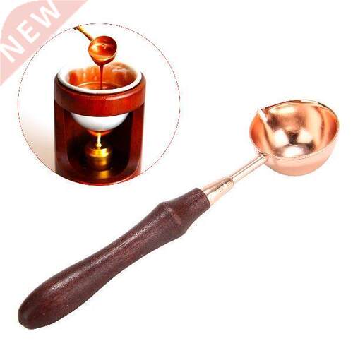 Wooden Wax Seal Stamp Stove Tool Kit Wax Wmer Melting