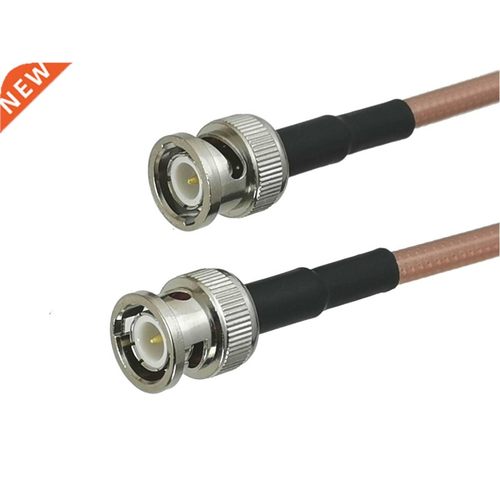 RG142 BNC Male Plug to BNC Male Plug Connector RF Coaxial Ju