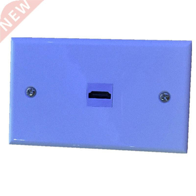 1Gold Plated HDMI Pigtails Wall Plate Face Cover for Home Th