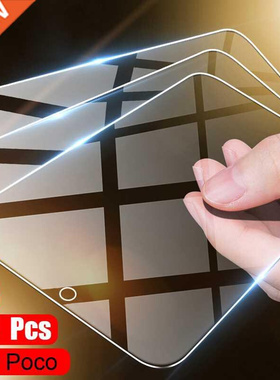 3PCS Protective Glass for Poco X3 Pro Pocophone X3 NFC Scree