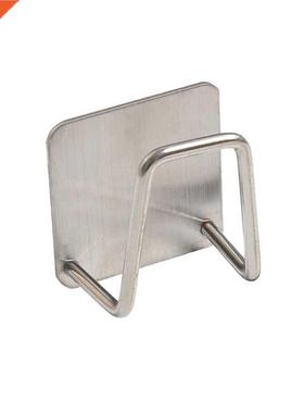 Stainless Steel Sponge Shelves Perforation-free Household