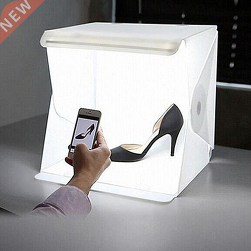 Folding Lightbox Photography Photo Studio Softbox Panel LED