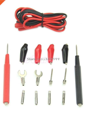 Multifunction Digital Multimeter Probe Test Leads / Alligato