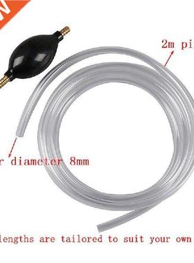 1pc Auto Car Siphon Syphon Hose Tube Liquid Transfer Manual