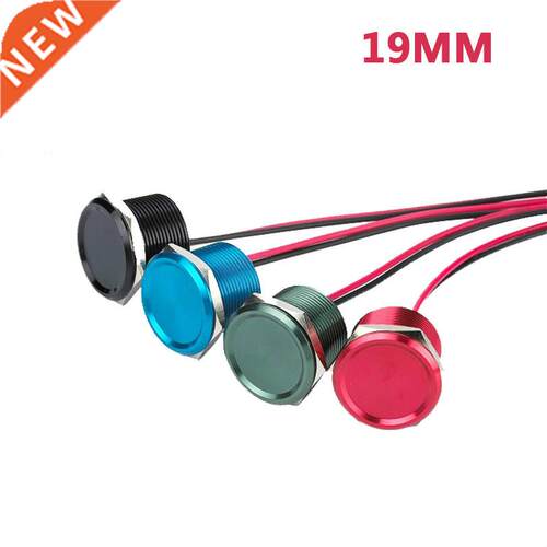 19mm Piezo Switches Aluminum Electrical Equipment waterproof