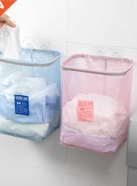 1Pcs Wall-Mounted Dirty Laundry Basket. Collapsible Storage
