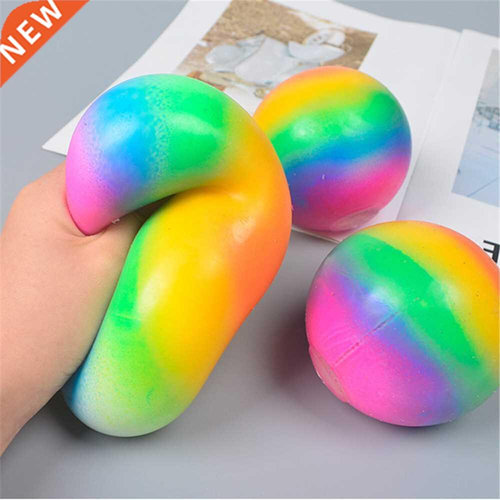 Squeeze Balls Toys Change Colour Soft Foam TPR Toys for Kids