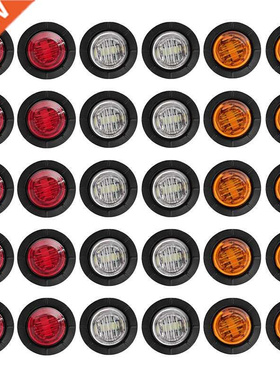 DRL 12V 24V LED Side Marker Light Auto Trucks Lorry Trailer