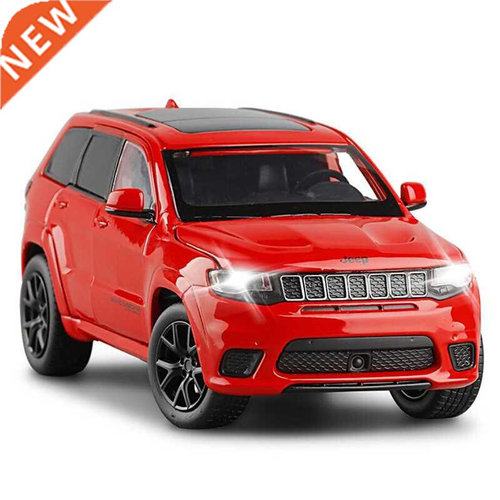 1/32 Grand Cherokee Trackhawk Toy Vehicles Alloy Car with S