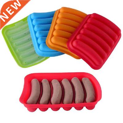 1PC Silicone Hot Dog Mould  Homemade Sausage Molds Hot
