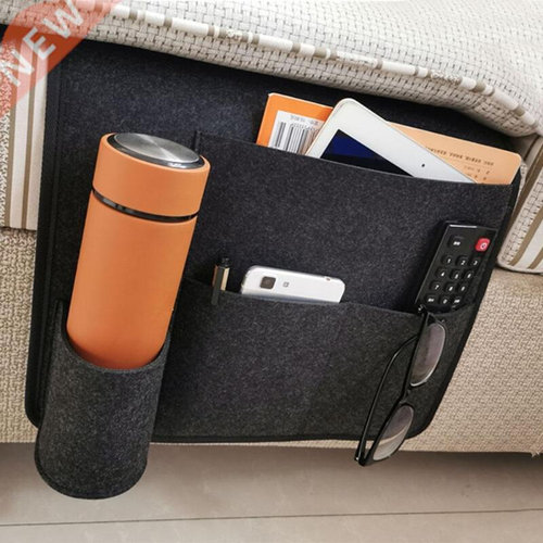 Felt Bed Sofa Pocket Bedside Storage Organizer Phone Hangin