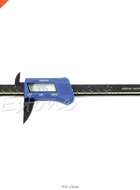 150mm 6 pouces numérique électronique LCD jauge en Fiber d