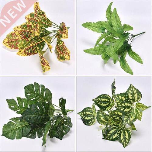 1PC Home Decoration Fake Plants Eucalyptus Grass Plastic