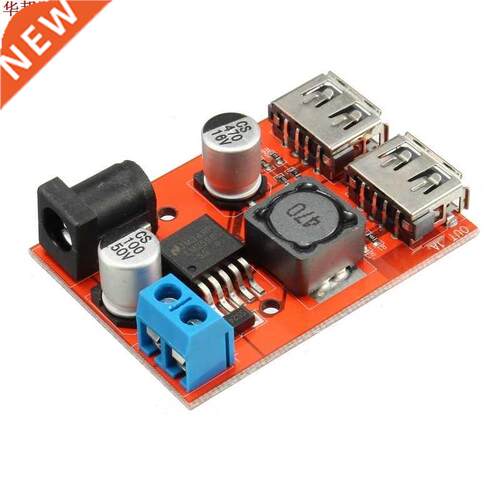 DC-DC 9V/12V/24V/36V To 5V Dual USB Buck Module Vehicle Char