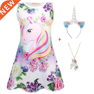 Dresses Girls Dress New Clothing Kids Sleeveless Childr Baby