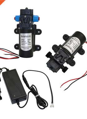 DC 12V 60W Micro Diaphragm Water Pump Self-priming Booster P