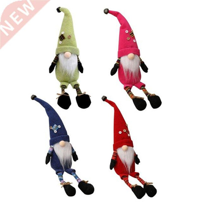 Christmas Gnome Doll Long Leg Hat Dwarf Gnomes Plush Dolls T