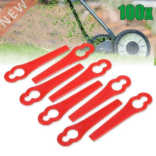 100Pcs/Set 83mm Plastic Blade Pendants for Cordless Grass