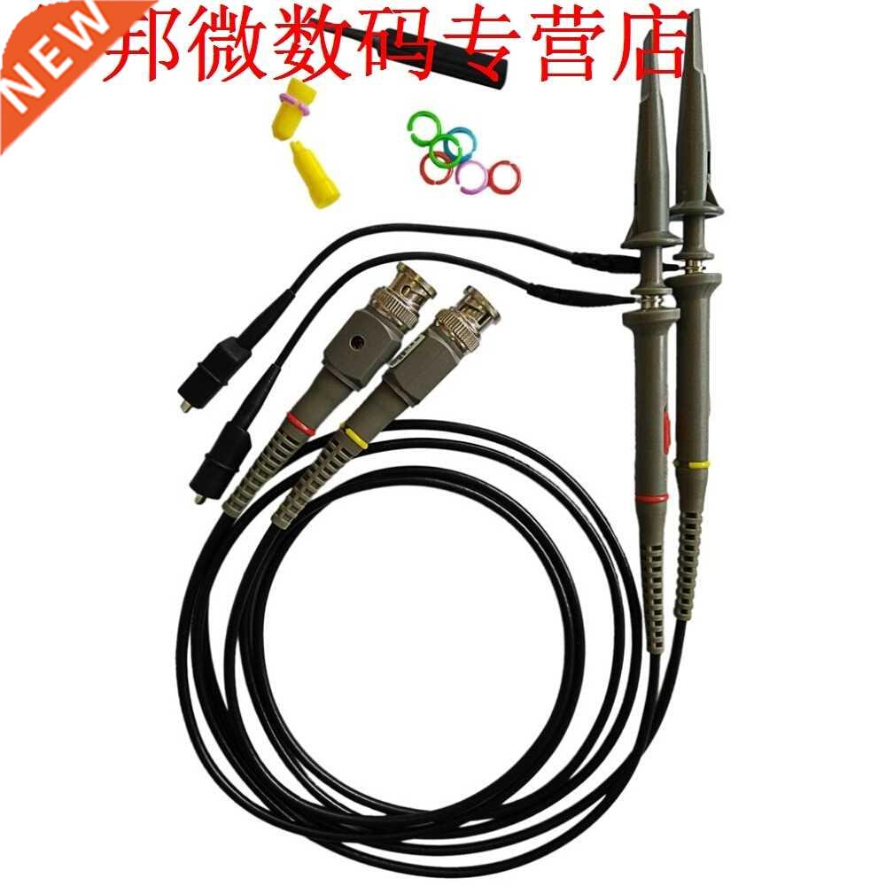 Twee P6100 DC 100 MHZ Oscilloscoop Scope Clip Probe 100 MHz