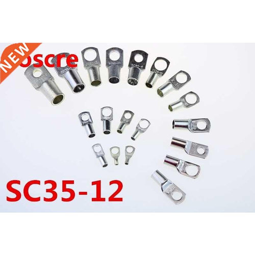 10 Pcs SC35-12 35mm2 Cable Copper Lug Terminal Connector for
