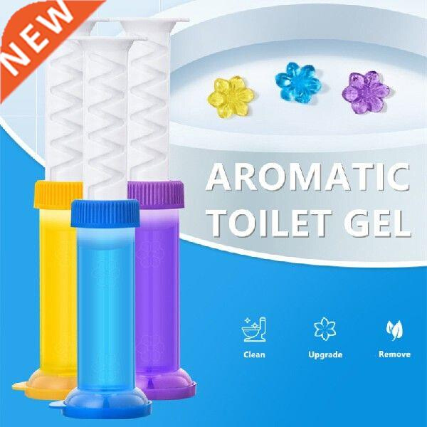 Flower Aromatic Toilet Gel Toilet Deodorant Cleaner Toilet