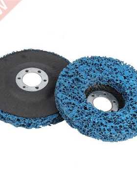 2Pcs 100X16Mm Poly Strip Disc Abrasive Wheel Paint Rust Remo