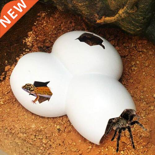 Reptile Hiding Cave Animal Pet Case Shell For Turtle Lizard