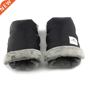 2pcs Winter Warm Stroller Gloves Waterproof Gloves Pram Acce