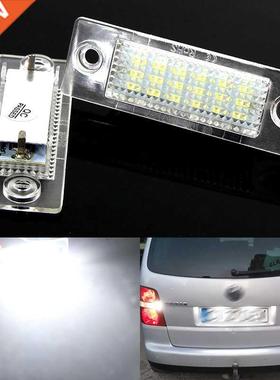2pcs CANbus 12V 18 LEDs Car LED License Number Plate Lights