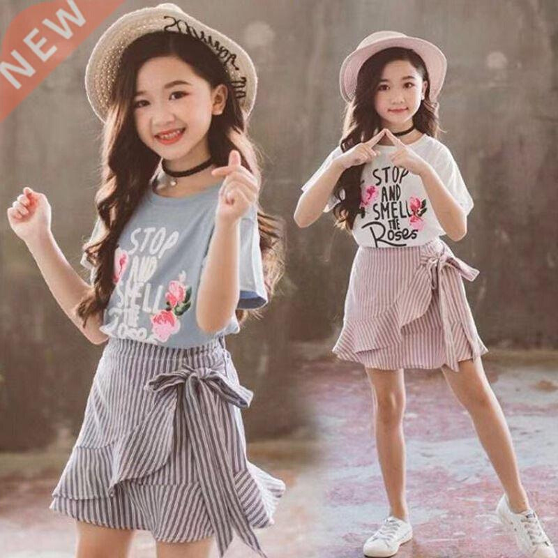 2022 Summer kids baby Girls Clothes Set Children Clothing T-