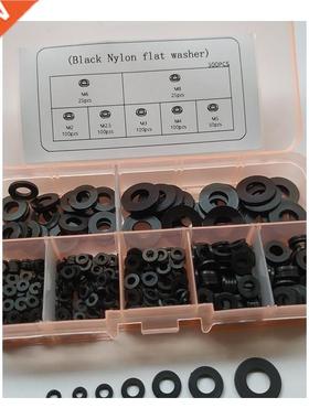 500pcs/box DIN125 iso7089 M2 M2.5 M3 M4 M5 M6 M8 Black/White