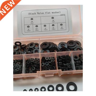 500pcs/box DIN125 iso7089 M2 M2.5 M3 M4 M5 M6 M8 Black/White