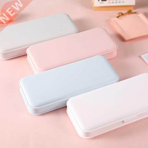 Colorful Plastic Pencil Boxes Macon Pencil Boxes for Schoo