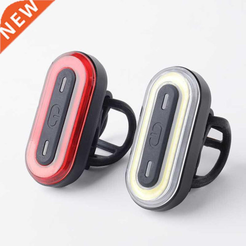 Deemount Cycle Tail Lig Bike Rear Lamp USB Charge Warning