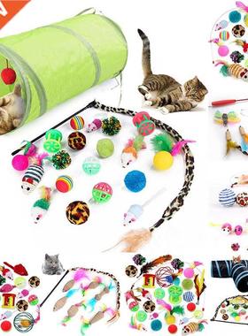 Cat Toys Kit Mouse Shape Balls Shapes Kitten Love New Pet To