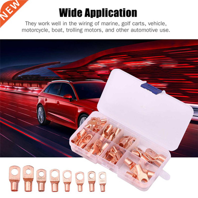 125PCS Wire Lugs Kit Assorted Wire Lugs Kit Includes 65PCS C