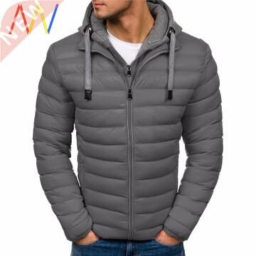 for winter coat Jackets men Down-Jacket warm man coats gray