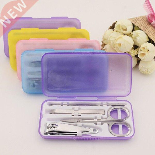 4pcs Stainless Steel Nail Clippers Set Professional