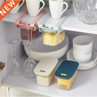 Kitchen Plastic Storage Box Vegetables Fruit Fresh-Keeping