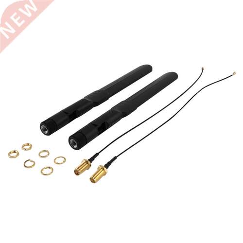 Dual Band WiFi 2.4GHz 5GHz 5.8GHz 8DBi RP-SMA Male Antenna &